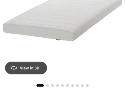 IKEA product listing: ÅSVANG foam mattress, twin, $149